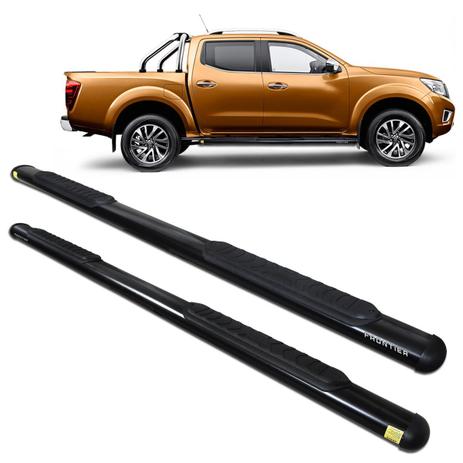 Estribo Lateral Frontier 2017 a 2019 Oblongo Oval Preto - Track Menor preço em Estribo Lateral Frontier 2017 a 2019 Oblongo Oval Preto - Track