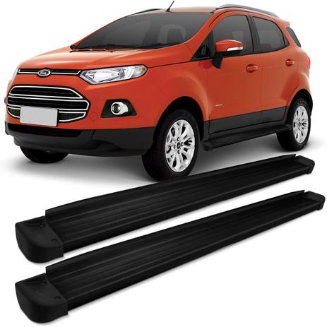 Estribo Lateral Nova EcoSport 2013 2014 2015 2016 2017 Plataforma Preto Ponteira Preta Original - Ck Menor preço em Estribo Lateral Nova EcoSport 2013 2014 2015 2016 2017 Plataforma Preto Ponteira Preta Original - Ck