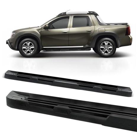 Estribo Lateral Oroch 2016 a 2019 Off-Road Preto Stribus Menor preço em Estribo Lateral Oroch 2016 a 2019 Off-Road Preto Stribus