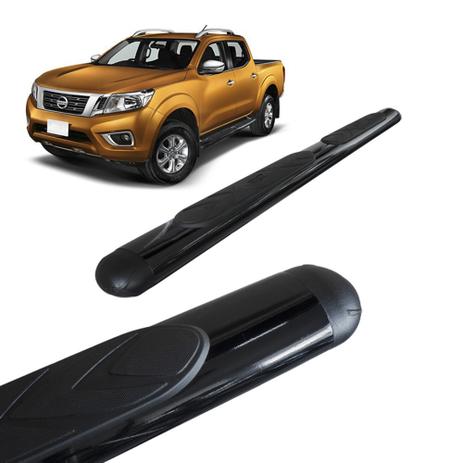 Estribo Lateral Oval Nissan Frontier 2017 a 2019 Preto Bepo Menor preço em Estribo Lateral Oval Nissan Frontier 2017 a 2019 Preto Bepo