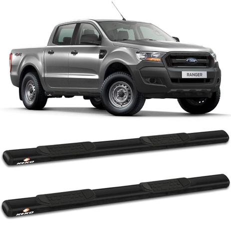 Estribo Lateral Ranger 2013 a 2019 Oblongo Preto Keko K1 Menor preço em Estribo Lateral Ranger 2013 a 2019 Oblongo Preto Keko K1