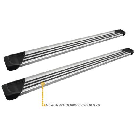Estribo Lateral Ranger CS 1998 a 2012 Aluminio Natural A1 - Gtnox Menor preço em Estribo Lateral Ranger CS 1998 a 2012 Aluminio Natural A1 - Gtnox
