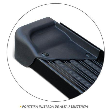 Estribo Lateral S10 CS 2012 a 2019 Aluminio Preto A3 - Gtnox Menor preço em Estribo Lateral S10 CS 2012 a 2019 Aluminio Preto A3 - Gtnox