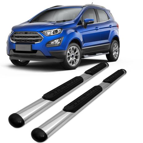 Estribo Lateral VF Ford Ecosport 2012 2013 2014 2015 2016 2017 2018 2019 Oblongo Oval Cromado Menor preço em Estribo Lateral VF Ford Ecosport 2012 2013 2014 2015 2016 2017 2018 2019 Oblongo Oval Cromado