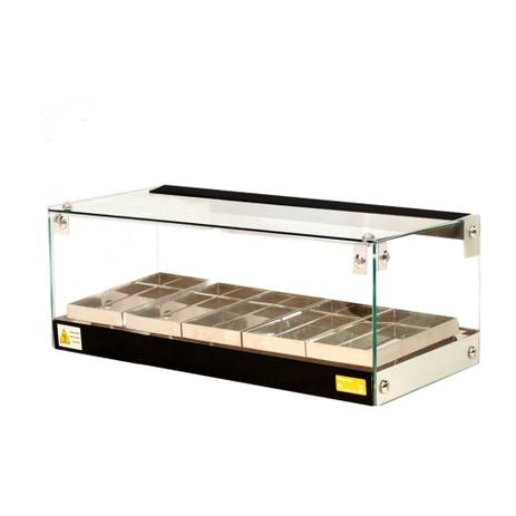Estufa Beta Luxo para salgados 5 bandejas Preto - Omega - Bcd industria Menor preço em Estufa Beta Luxo para salgados 5 bandejas Preto - Omega - Bcd industria