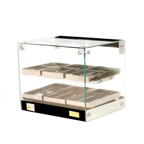 Estufa Beta Luxo para salgados Dupla 6 bandejas Preto - Omega - Bcd industria Menor preço em Estufa Beta Luxo para salgados Dupla 6 bandejas Preto - Omega - Bcd industria