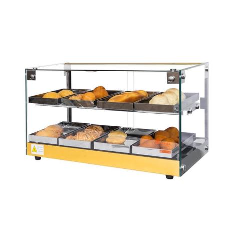 Estufa Beta para salgados de 8 bandejas Dupla Ouro - 220V - Omega Menor preço em Estufa Beta para salgados de 8 bandejas Dupla Ouro - 220V - Omega