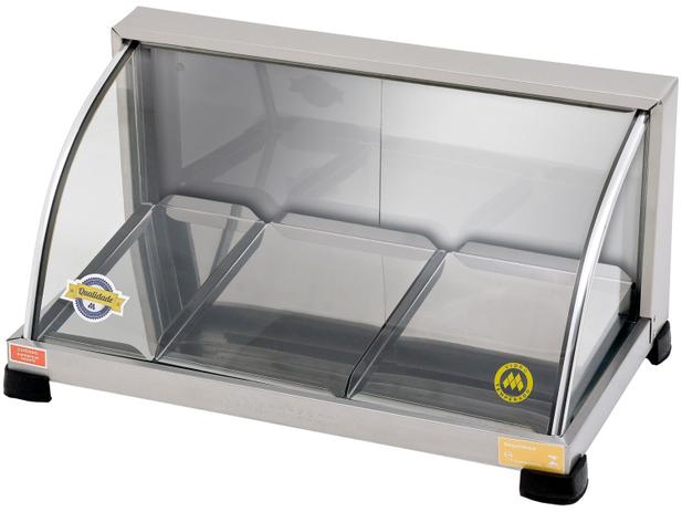 Estufa Inox 3 Bandejas Marchesoni Prata - EF.5.032 é ruim? Estufa Inox 3 Bandejas Marchesoni Prata - EF.5.032 é boa?