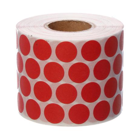 Etiqueta Adesiva Bolinha para Identificação Vermelha de Ø12mm com 5000 Unidades Coringa. - Blulabel é boa?