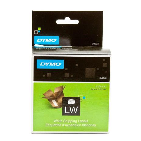 Etiqueta Impressora Dymo LW 5.4 cm X 10.2 cm 1 Rolo C/ 220 Etiquetas Ref.: 30323 Menor preço em Etiqueta Impressora Dymo LW 5.4 cm X 10.2 cm 1 Rolo C/ 220 Etiquetas Ref.: 30323