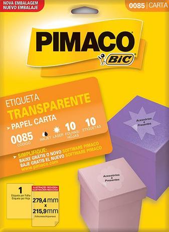 Etiqueta Laser Inkjet 279,4X215,9 10 Etiquetas Pimaco Menor preço em Etiqueta Laser Inkjet 279,4X215,9 10 Etiquetas Pimaco