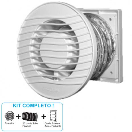 Exaustor para Banheiro Sicflux Arkit 25 Bivolt (150mm) - Kit completo - Sictell é boa?