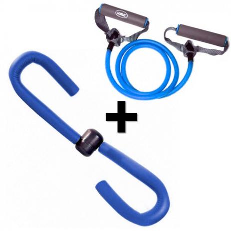 Exercitador Tonificador para Coxas + Extensor Elastico Tensao Forte Liveup Menor preço em Exercitador Tonificador para Coxas + Extensor Elastico Tensao Forte Liveup