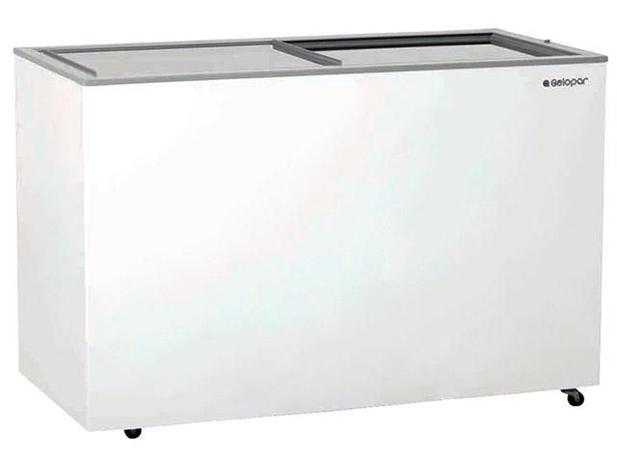 Expositor/Freezer Horizontal 2 Portas 362L - Gelopar GHDE 410