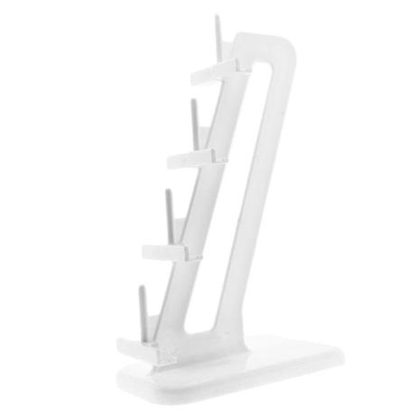 Expositor para 4 Óculos em Acrílico EP4L Branco Zoke Menor preço em Expositor para 4 Óculos em Acrílico EP4L Branco Zoke