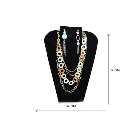 Expositor para colar busto m big Cód. 7868 - Hiperbella artesanato ltda- me é boa?