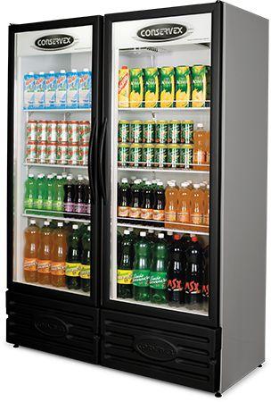 Expositor Refrigerado Conservex ERV 850 Litros Preto Menor preço em Expositor Refrigerado Conservex ERV 850 Litros Preto