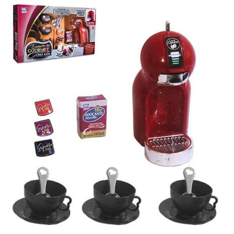 Expresso Gourmet Cafeteira Brinquedo Chef Kids 14 Peças Zuca Toys 5311 Menor preço em Expresso Gourmet Cafeteira Brinquedo Chef Kids 14 Peças Zuca Toys 5311