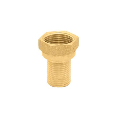 Extensão 40mm invertida latão 3/4x1/2 Ramo Menor preço em Extensão 40mm invertida latão 3/4x1/2 Ramo