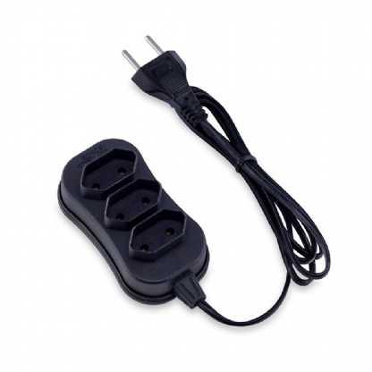 Extensão bipolar slim 3 metros preto force line - Forceline Menor preço em Extensão bipolar slim 3 metros preto force line - Forceline