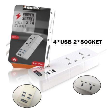 Extensao De Alimentacao 4 Portas Usb E 2 Universal Plug 3 1ª Concise Fashion Style Extensao Eletrica Magazine Luiza