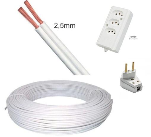 Extensão Elétrica 10 Metros Profissional 2 X 2,5mm C/ Conector 10A e 20A 3X1 10m - Energy Menor preço em Extensão Elétrica 10 Metros Profissional 2 X 2,5mm C/ Conector 10A e 20A 3X1 10m - Energy