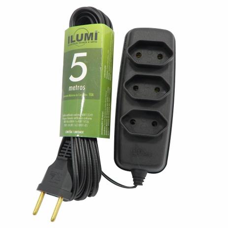 Extensão Eletrica 5 Metros Ilumi é ruim? Extensão Eletrica 5 Metros Ilumi é boa?