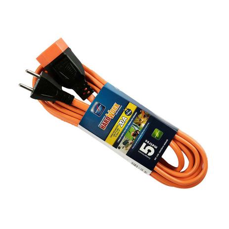 Extensão elétrica Hardwork 2 pinus 5 metros 20A/205V laranja Daneva é ruim? Extensão elétrica Hardwork 2 pinus 5 metros 20A/205V laranja Daneva é boa?