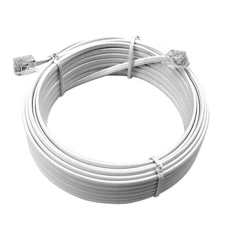 Extensão elétrica telefônica lisa 10 metros Kit-Flex - Kitflex Menor preço em Extensão elétrica telefônica lisa 10 metros Kit-Flex - Kitflex