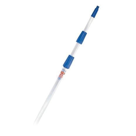Extensão telescópica de alumínio com altura 2,5 a 7,5 m para limpeza de vidros - Bralimpia Menor preço em Extensão telescópica de alumínio com altura 2,5 a 7,5 m para limpeza de vidros - Bralimpia