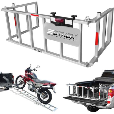 Menor preço em Extensor Caçamba Amarok 2010 a 2019 Rampa 350kg Reforçado EDR - Gtnox