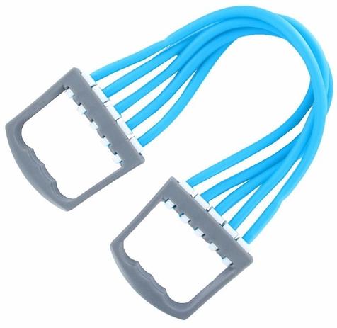 Extensor Elástico 5 Vias para Fortalecimento - LIVEUP LS3655 Menor preço em Extensor Elástico 5 Vias para Fortalecimento - LIVEUP LS3655