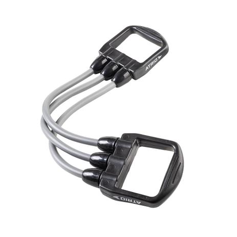 Extensor Elástico Fitness Átrio ES233 Cinza E Preto Menor preço em Extensor Elástico Fitness Átrio ES233 Cinza E Preto