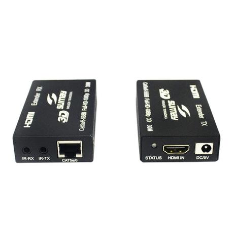 Extensor HDMI HiSpeed 3D/4k Sumay SM-EX30 30 Metros HDMI/UTP Menor preço em Extensor HDMI HiSpeed 3D/4k Sumay SM-EX30 30 Metros HDMI/UTP