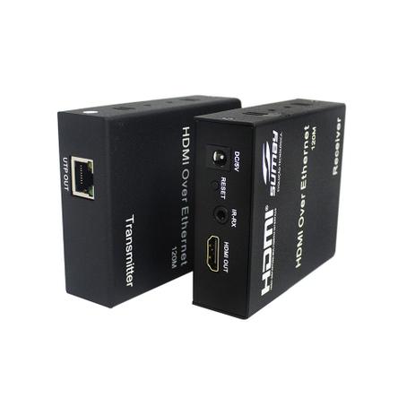 Extensor Hdmi Sumay Sm-Ex120 120Mt 3D 4K Hispeed Menor preço em Extensor Hdmi Sumay Sm-Ex120 120Mt 3D 4K Hispeed