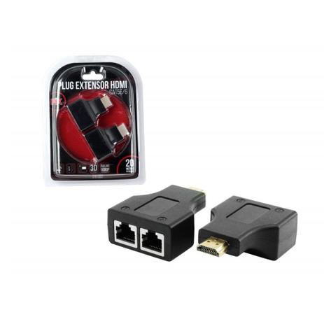 Extensor HDMI Via UTP CAT6 075-0897 Pix Menor preço em Extensor HDMI Via UTP CAT6 075-0897 Pix