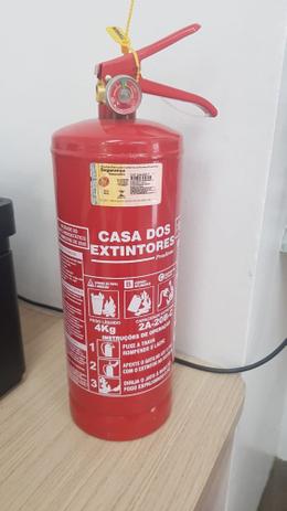 Extintor de incêndio 4Kg ABC - Extinorpi