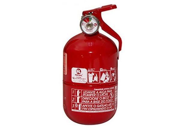 Extintor Incendio 1Kg Po ABC - Fiat/Gm - 5 Anos de Garantia - Mocelin Extintores