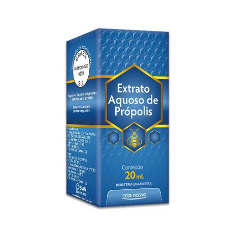 Extrato Aquoso De Propolis Tc 20ml- Arte Nativa Menor preço em Extrato Aquoso De Propolis Tc 20ml- Arte Nativa