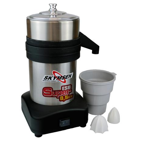 Extrator de Suco ESB-N Super 0,5 cv em Aço Inox Bivolt Skymsen Menor preço em Extrator de Suco ESB-N Super 0,5 cv em Aço Inox Bivolt Skymsen