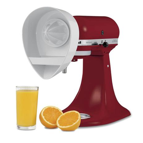 Extrator de Suco Kitchenaid Acessório para Stand Mixer Branco Menor preço em Extrator de Suco Kitchenaid Acessório para Stand Mixer Branco
