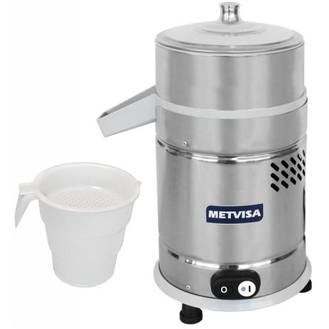 Extrator de Sucos Industrial ESP MAX 0,5 CV Inox Metvisa Menor preço em Extrator de Sucos Industrial ESP MAX 0,5 CV Inox Metvisa