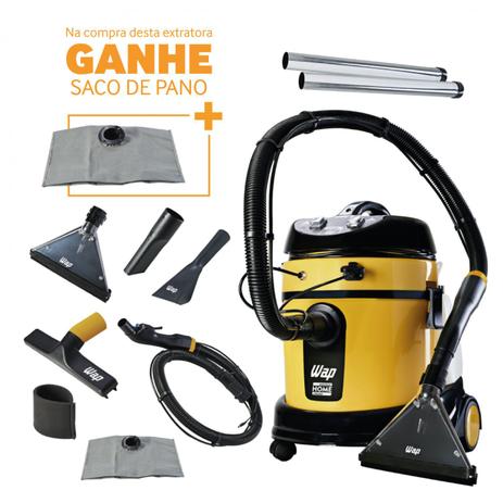 Extratora e Aspirador Home Cleaner WAP 220V Amarelo Menor preço em Extratora e Aspirador Home Cleaner WAP 220V Amarelo
