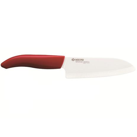 Faca com lâmina de cerâmica Kyocera vermelha 14CM - 12092 Menor preço em Faca com lâmina de cerâmica Kyocera vermelha 14CM - 12092