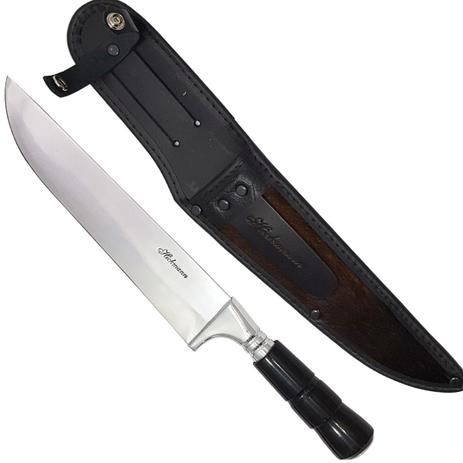 Faca De Churrasco 8'' Aço Inox Artesanal Cabo De Chifre - Hickmann é boa?