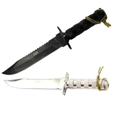 Faca de combate com mini kit sobrevivência - LK-450 - Luatek Menor preço em Faca de combate com mini kit sobrevivência - LK-450 - Luatek