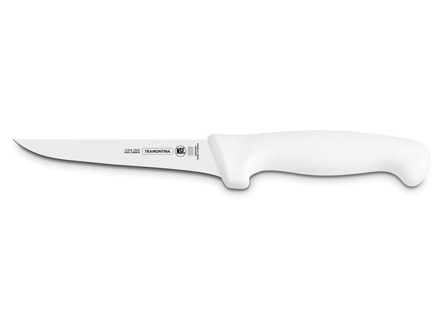 Faca Desossa Aço Inox 5 Polegadas Cabo Branco Profissional Master Tramontina - TRM 024 Menor preço em Faca Desossa Aço Inox 5 Polegadas Cabo Branco Profissional Master Tramontina - TRM 024