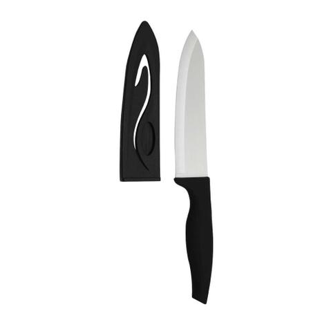 Faca do Chef em cerâmica com capa - Full Fit - Fullfit Menor preço em Faca do Chef em cerâmica com capa - Full Fit - Fullfit