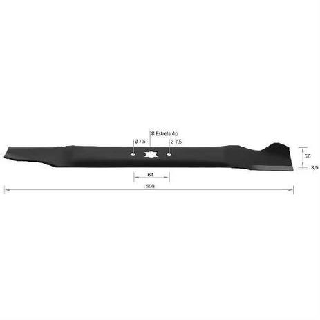 Faca Lâmina Cortador De Grama Mtd20s C/ Recolhedor 50cm - Ab é boa?
