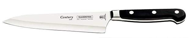 Faca p/ fatiar/picar 7” inox century tramontina - 24025/107 Menor preço em Faca p/ fatiar/picar 7” inox century tramontina - 24025/107